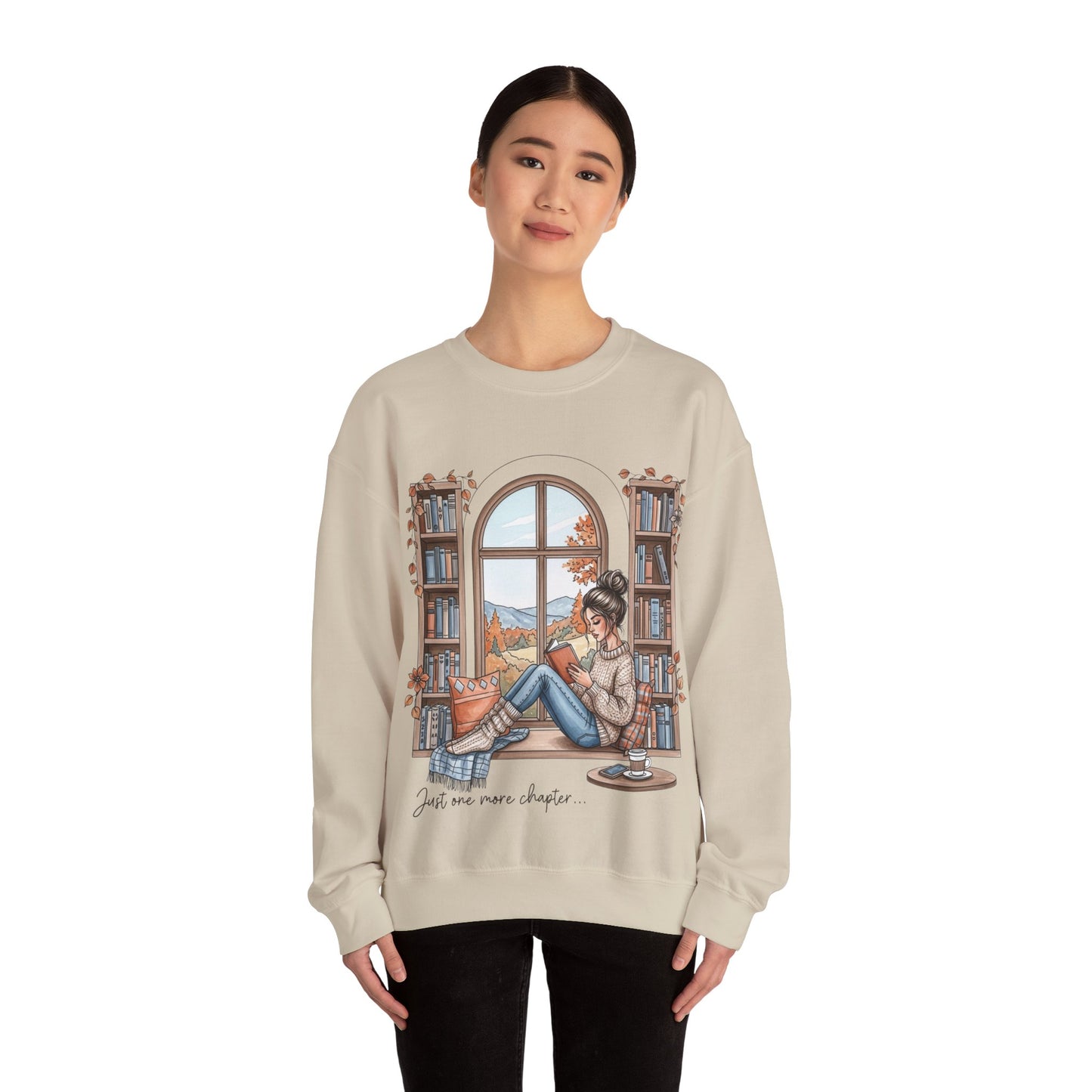 Cozy Book Nook Unisex Sweatshirt