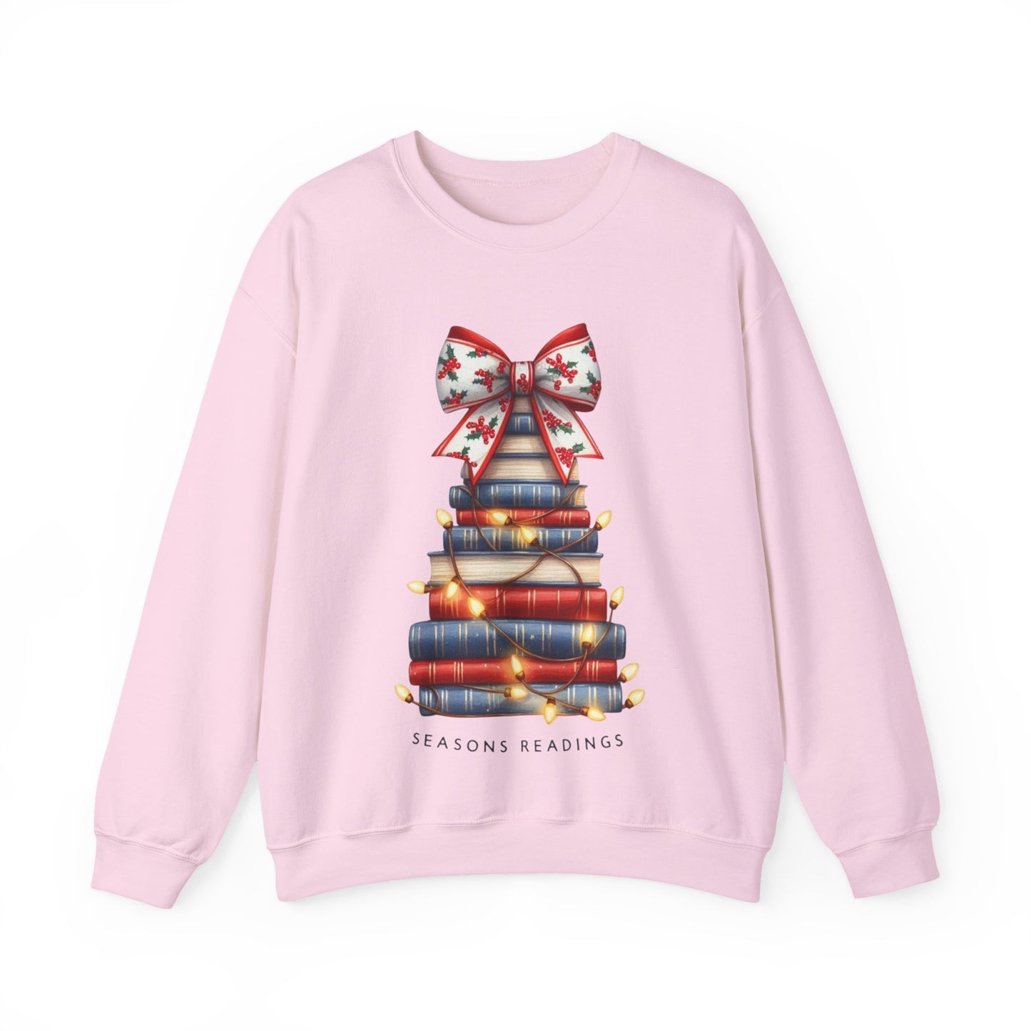 Seasons Readings Sweatshirt | Christmas Book Lover Gift | Cozy Holiday Reading Sweatshirt