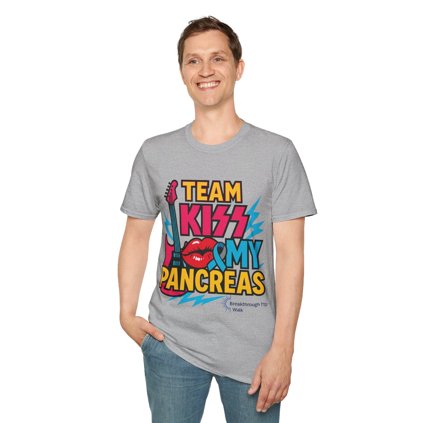 Team Kiss My Pancreas Team Shirt - Breakthrough T1D Walk