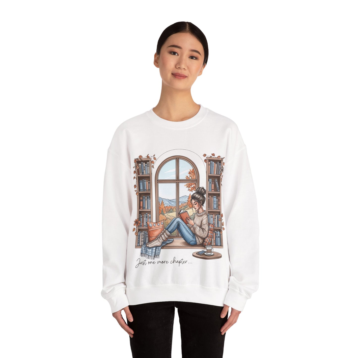 Cozy Book Nook Unisex Sweatshirt