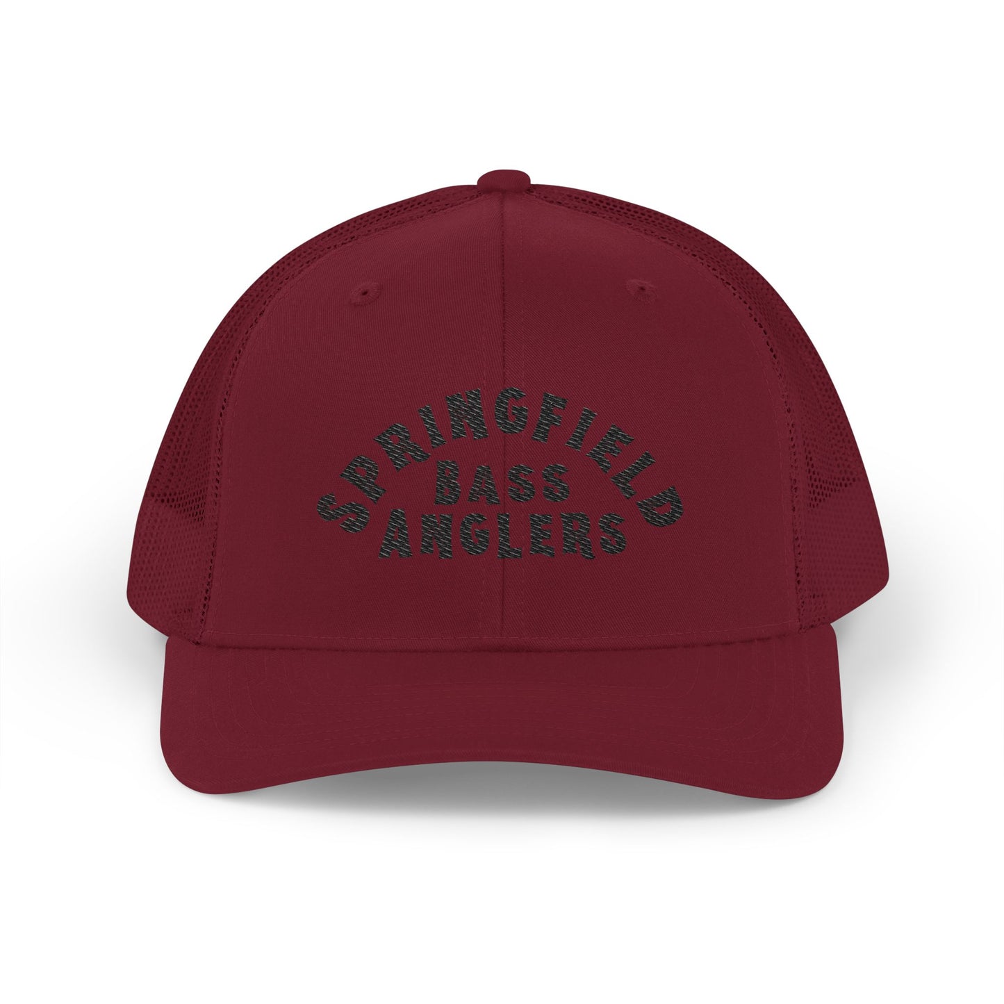 Springfield Bass Anglers Hat | Custom Trucker Hat for Fishermen | Springfield TN Fishing Club Cap | Bass Fishing Team Hat | Gift for Anglers