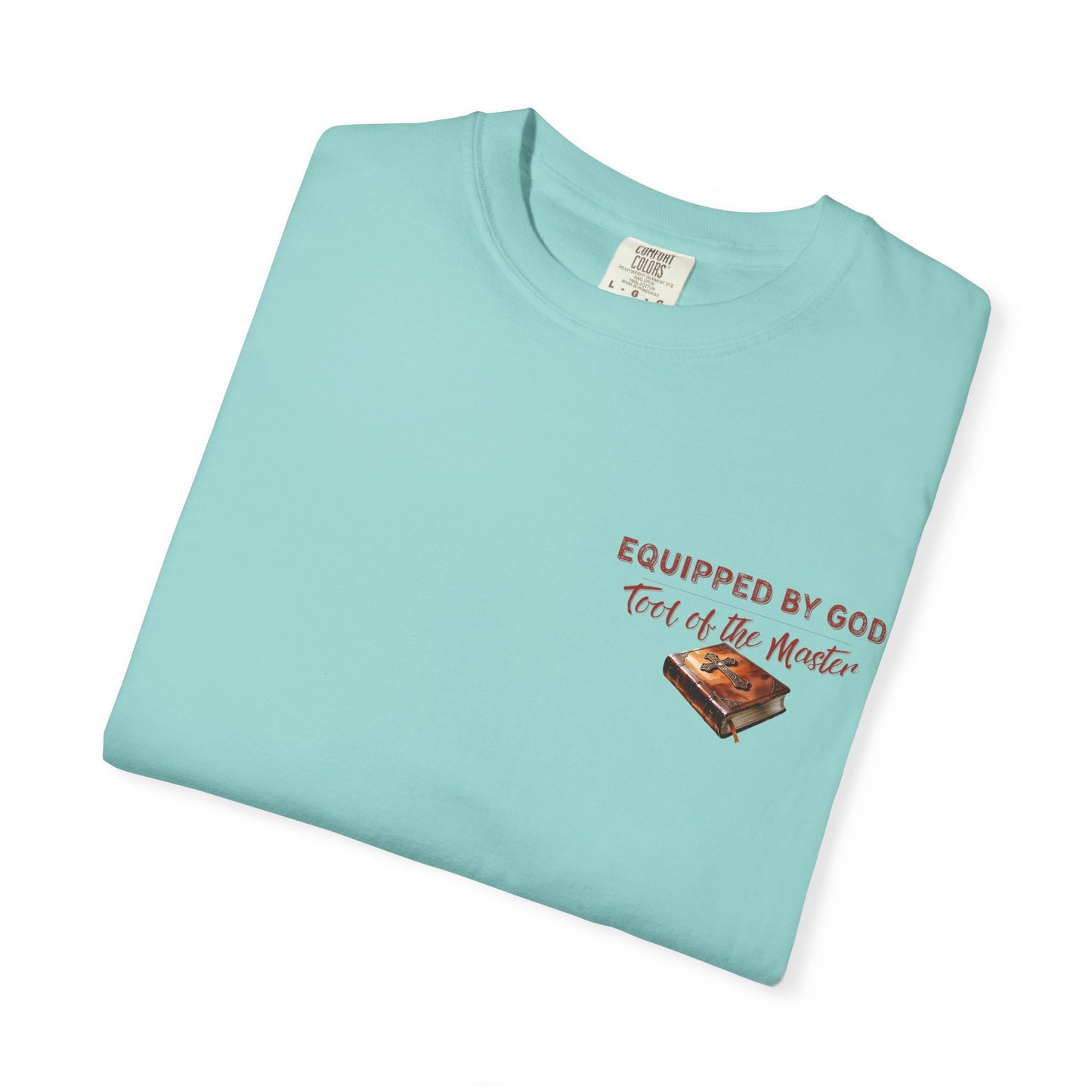 Comfort Colors Christian T-Shirt – “Different Tools, One Purpose” Bible Verse Tee (1 Corinthians 12:5)