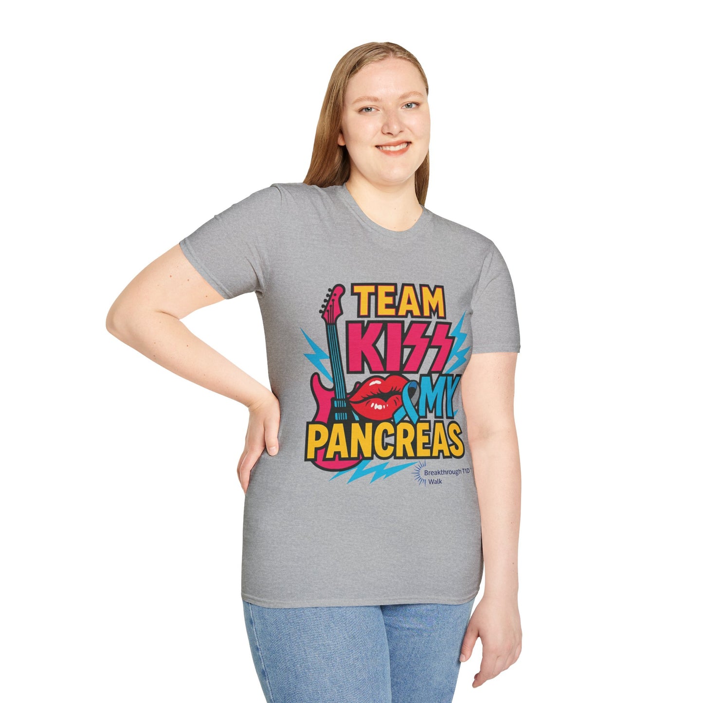 Team Kiss My Pancreas Team Shirt - Breakthrough T1D Walk