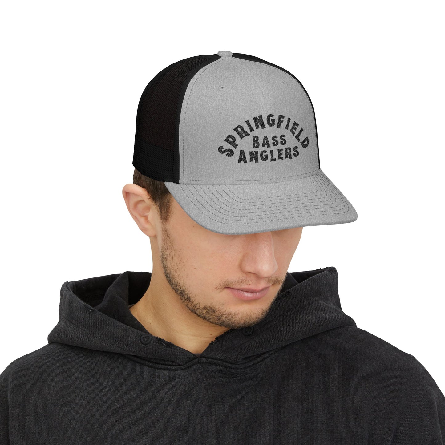 Springfield Bass Anglers Hat | Custom Trucker Hat for Fishermen | Springfield TN Fishing Club Cap | Bass Fishing Team Hat | Gift for Anglers