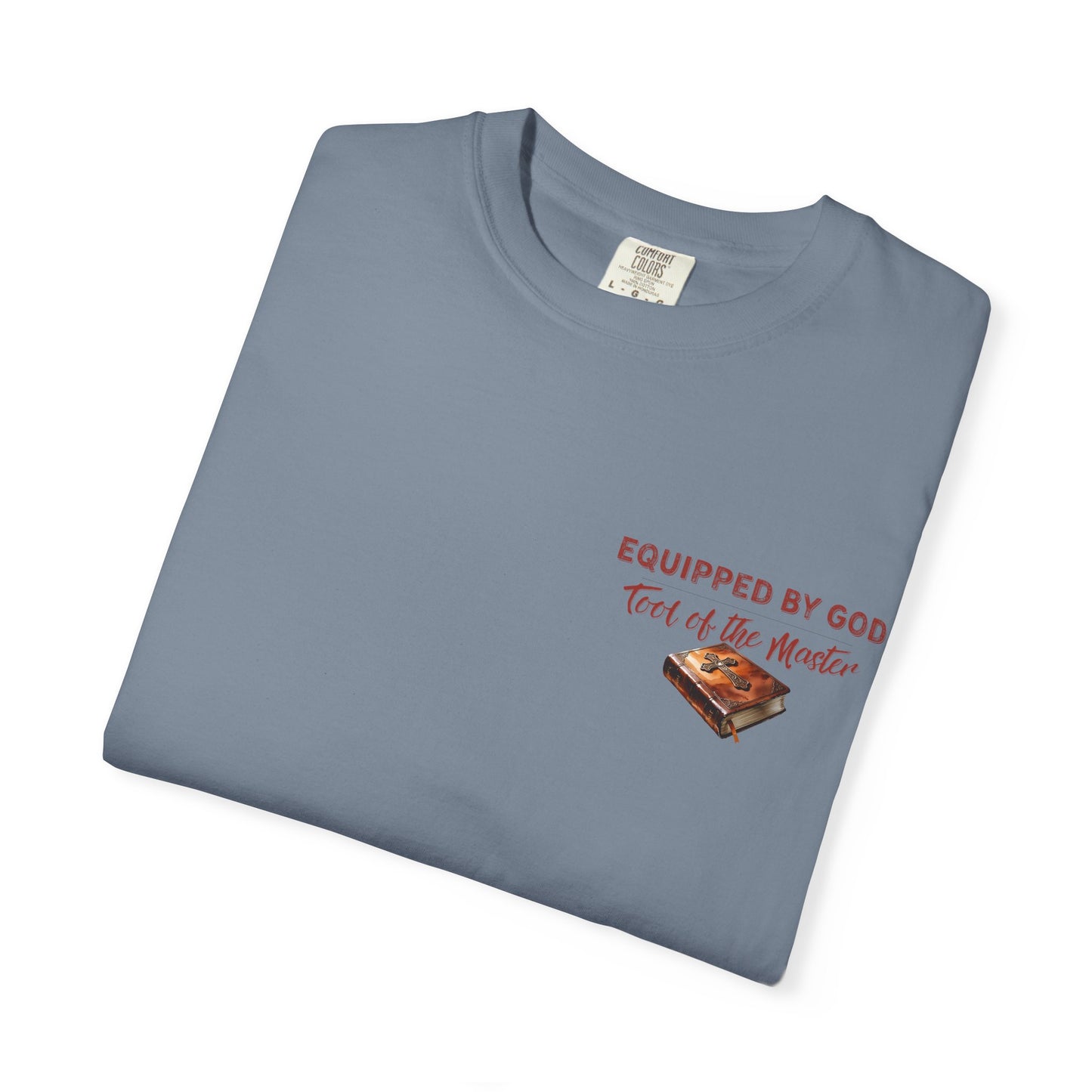 Comfort Colors Christian T-Shirt – “Different Tools, One Purpose” Bible Verse Tee (1 Corinthians 12:5)