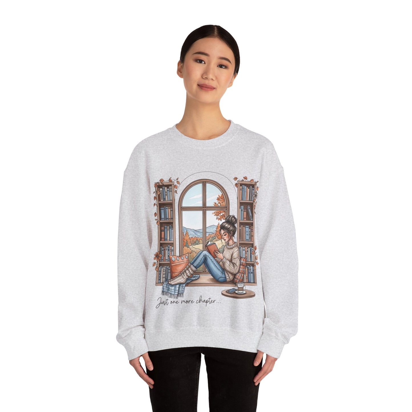 Cozy Book Nook Unisex Sweatshirt