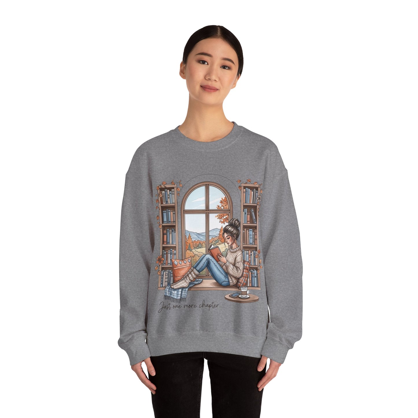 Cozy Book Nook Unisex Sweatshirt