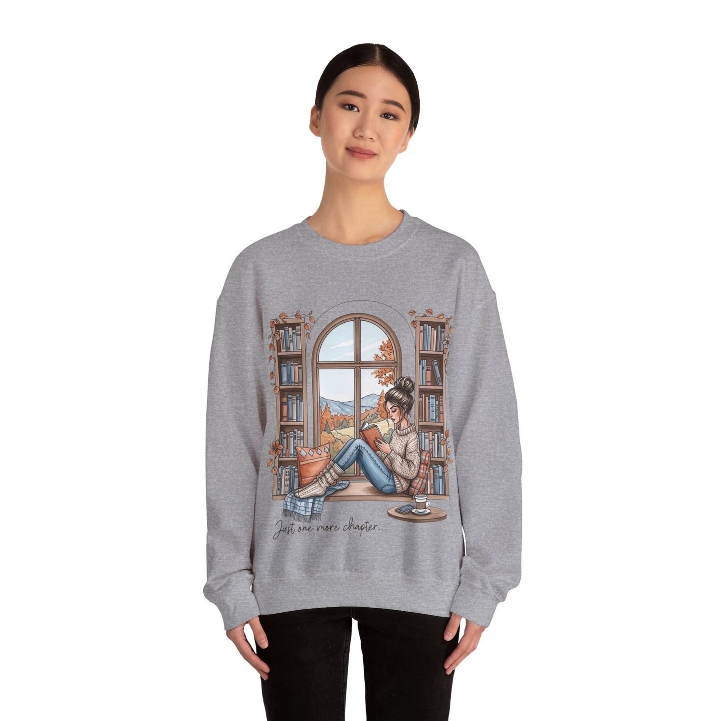 Cozy Book Nook Unisex Sweatshirt