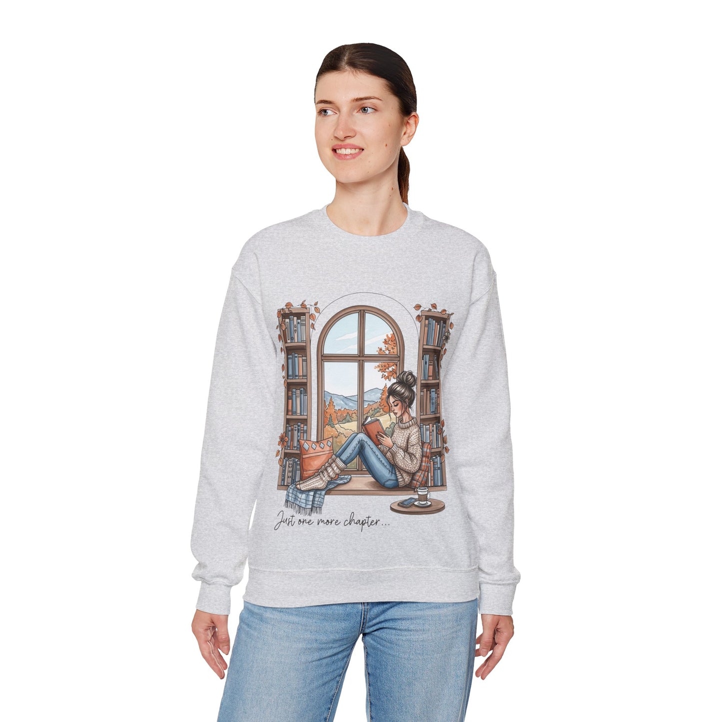 Cozy Book Nook Unisex Sweatshirt