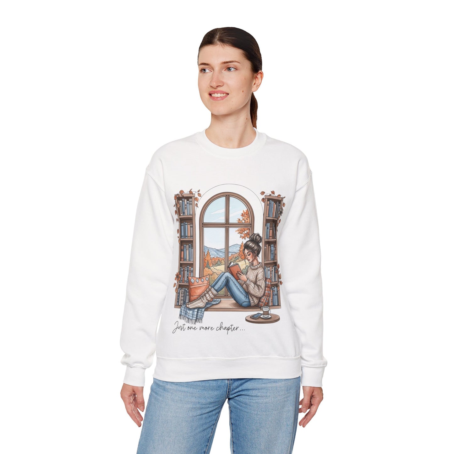 Cozy Book Nook Unisex Sweatshirt