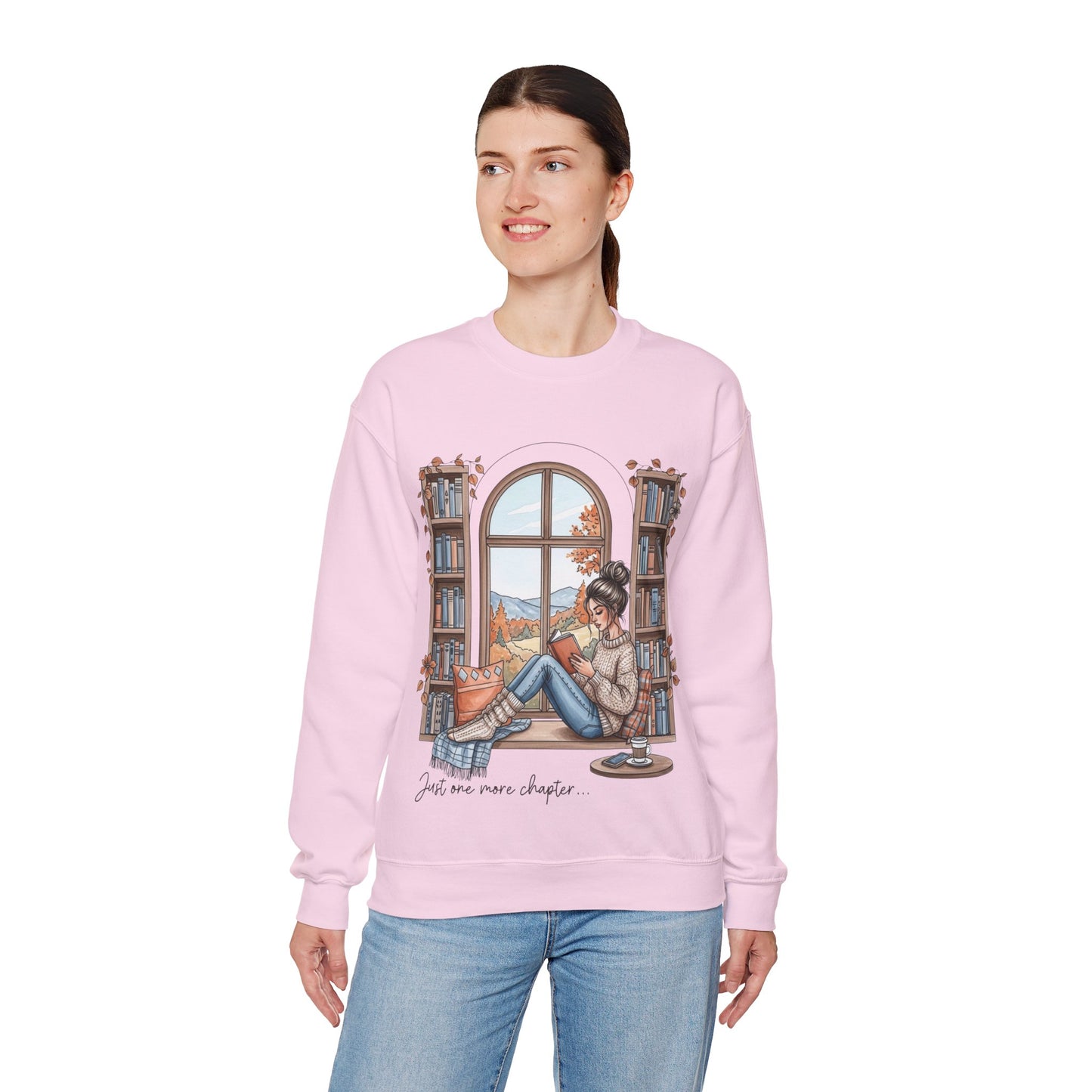 Cozy Book Nook Unisex Sweatshirt