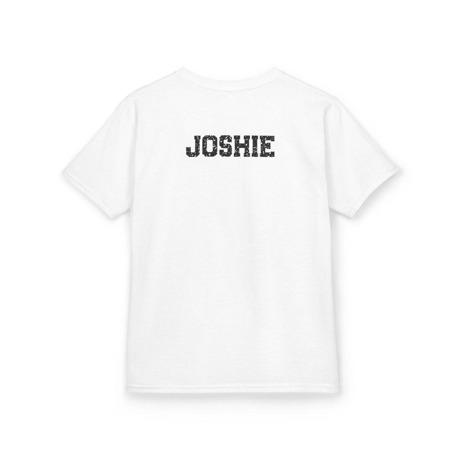 Kids Tee — "Heart Crusher" Personalized Monster Truck Racing Valentine Shirt