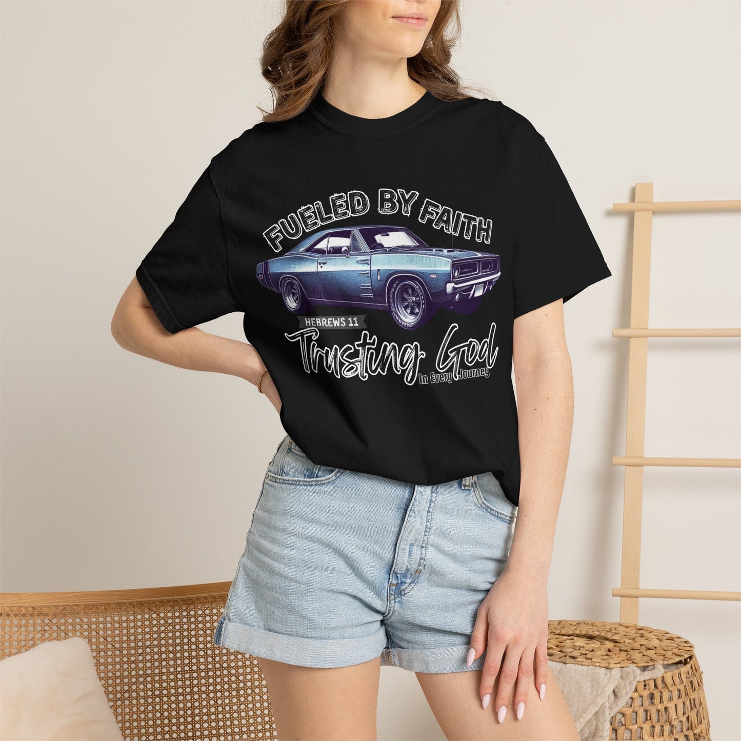 Fueled by Baracuda T-Shirt Trusting God | Hebrews 11 | Comfort Colors®