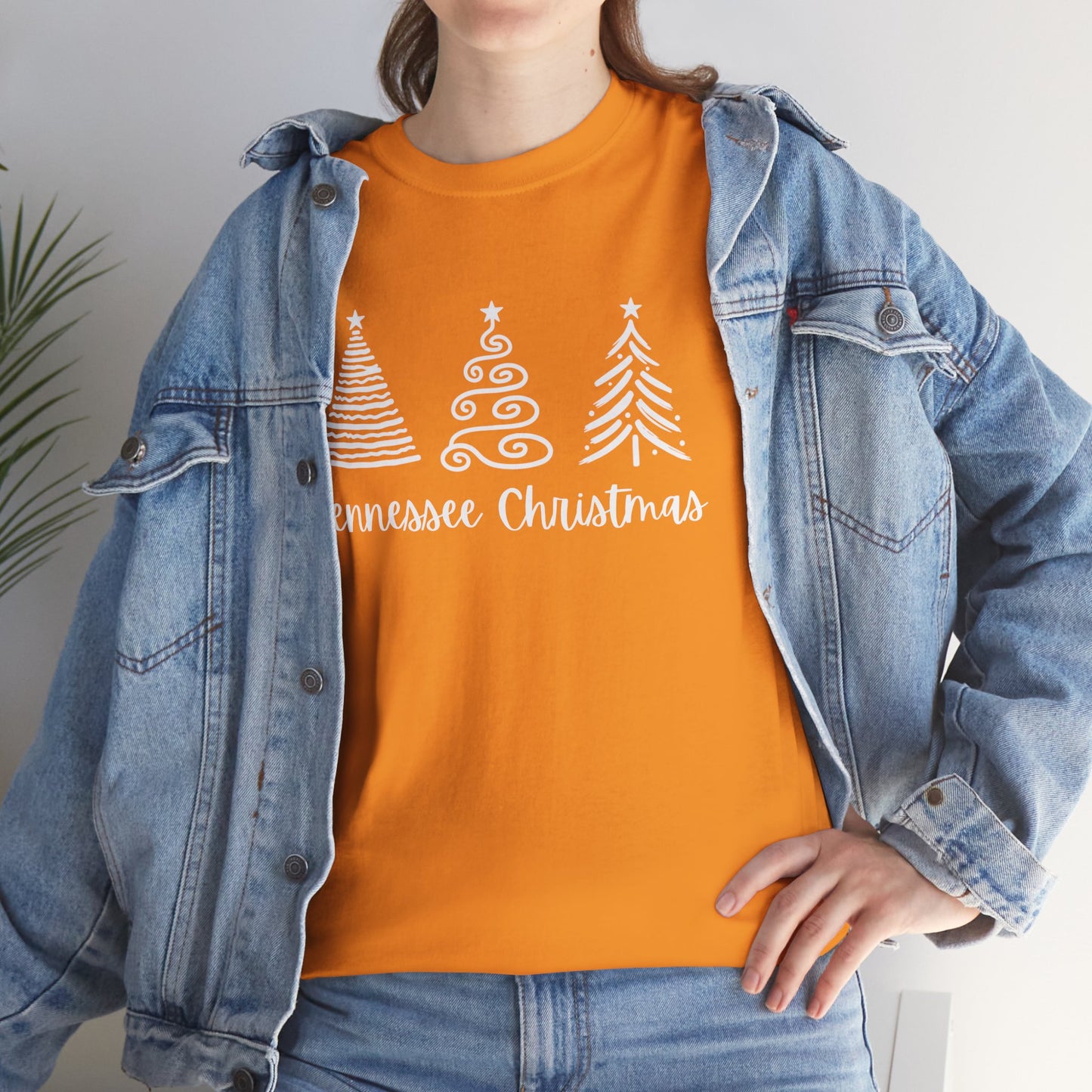 Tennessee Christmas T-Shirt | Gildan 5000 Unisex Tee | Holiday Vols Shirt