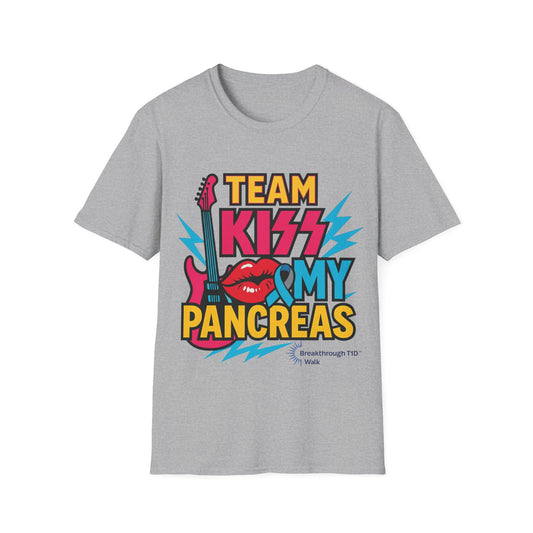 Team Kiss My Pancreas Team Shirt - Breakthrough T1D Walk