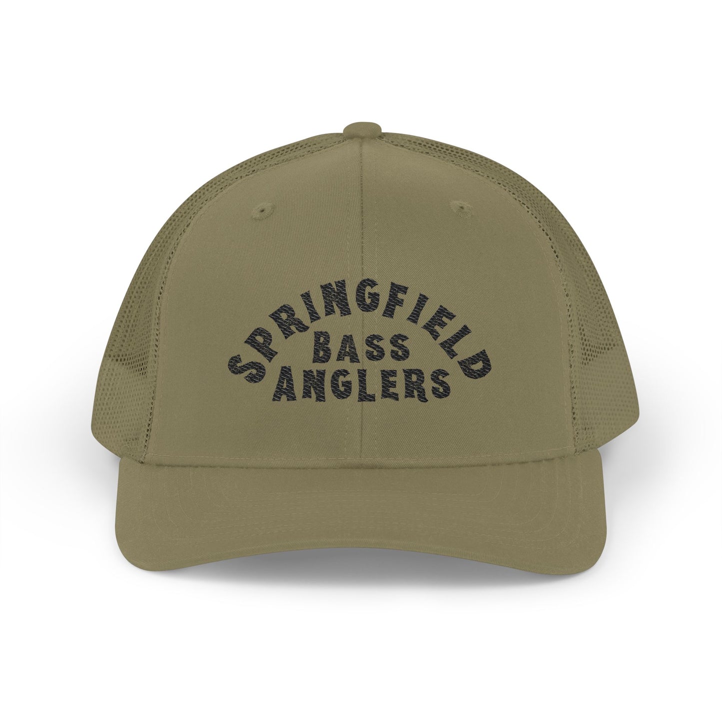 Springfield Bass Anglers Hat | Custom Trucker Hat for Fishermen | Springfield TN Fishing Club Cap | Bass Fishing Team Hat | Gift for Anglers
