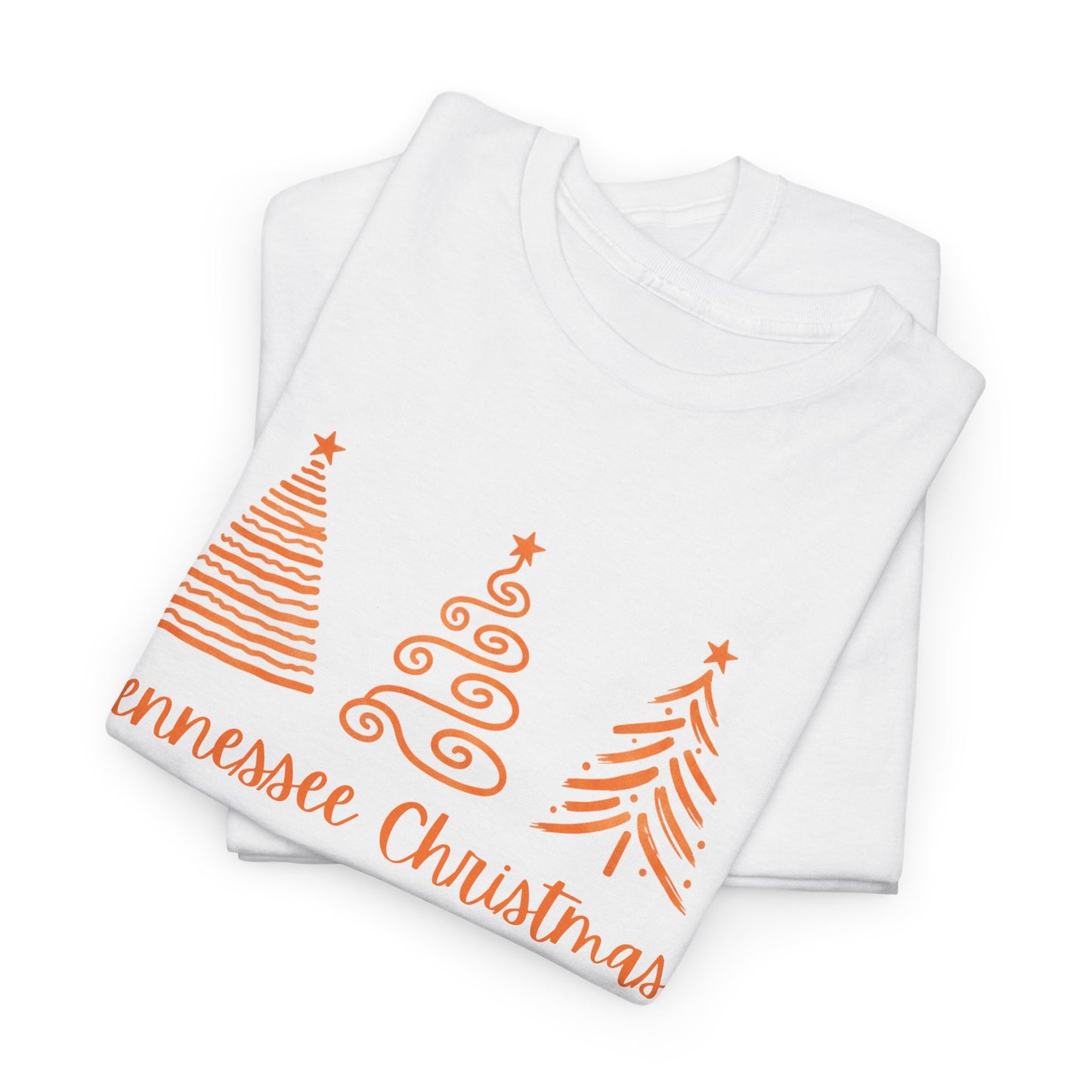 Tennessee Christmas T-Shirt | Gildan 5000 Unisex Tee | Holiday Vols Shirt
