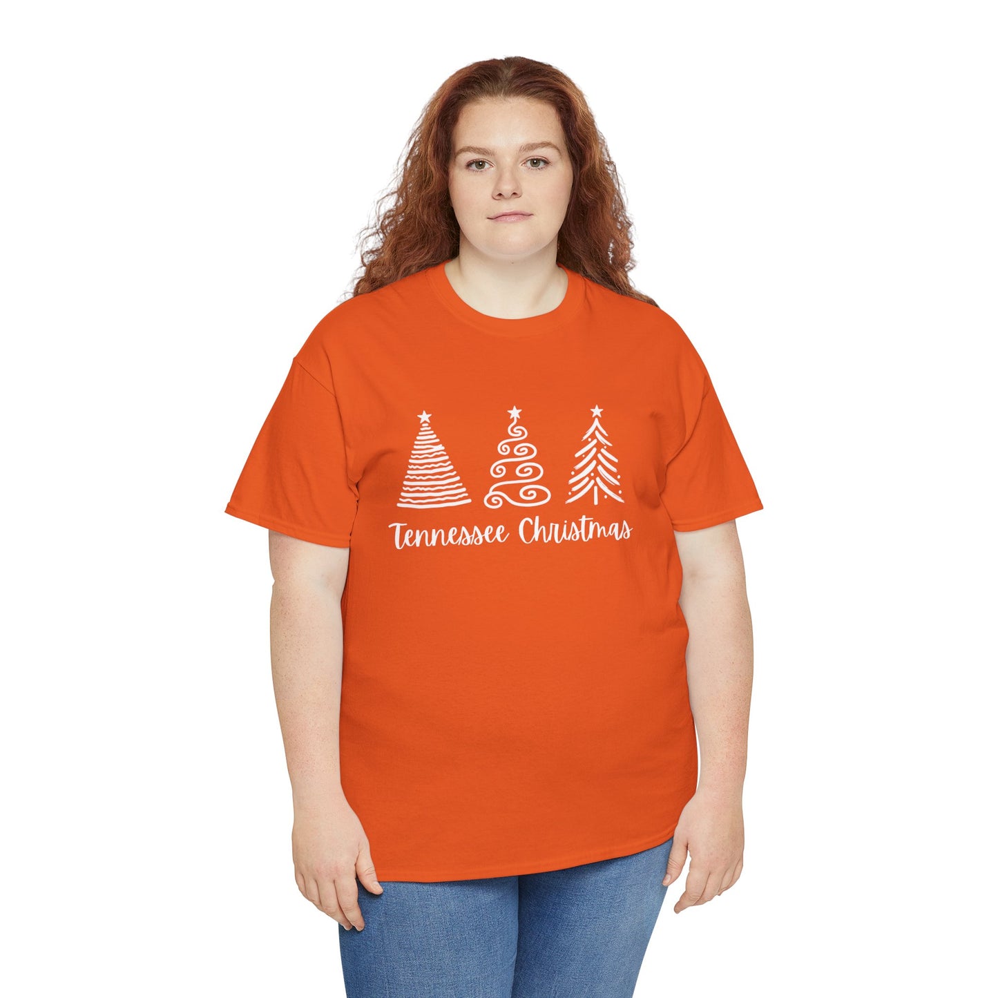 Tennessee Christmas T-Shirt | Gildan 5000 Unisex Tee | Holiday Vols Shirt