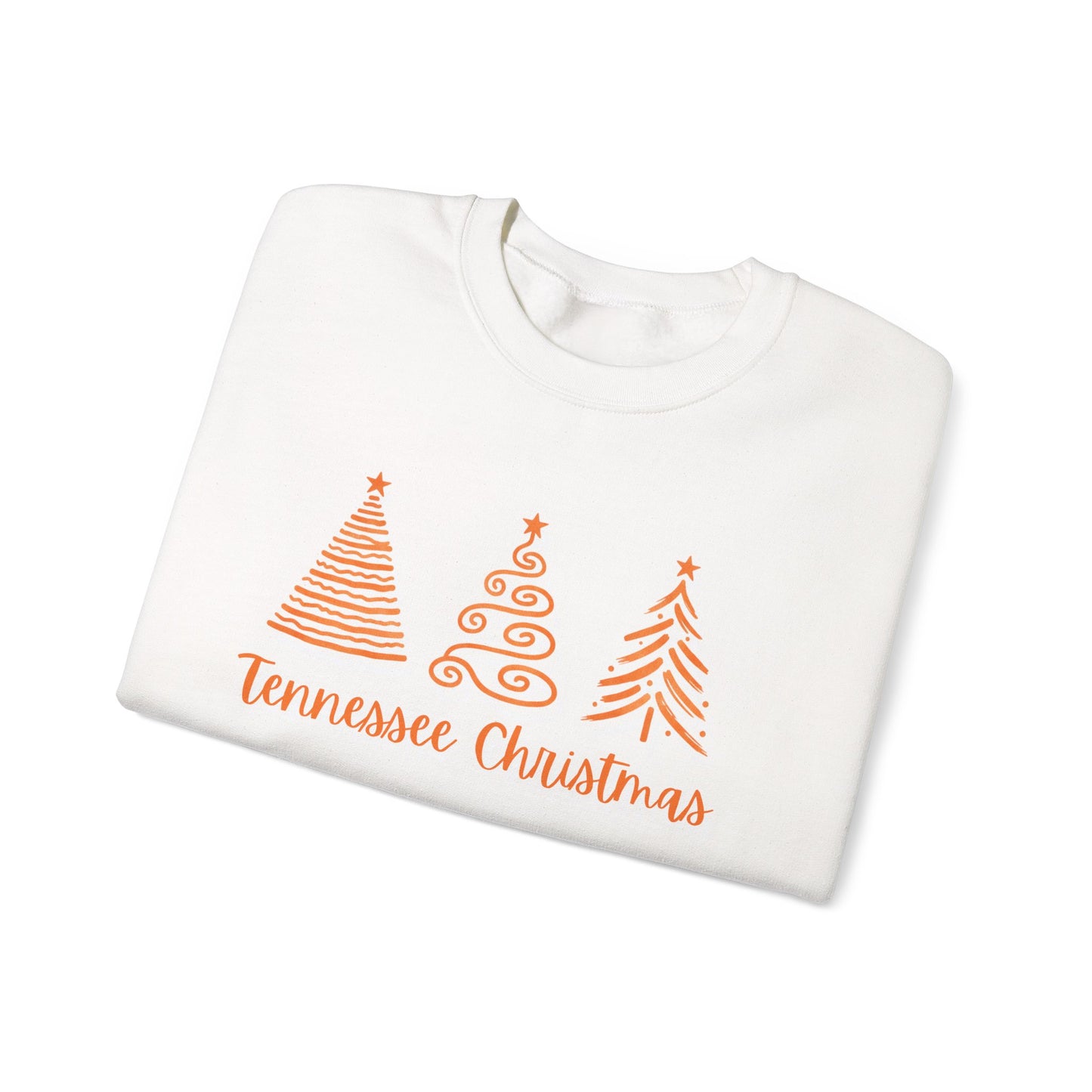 Tennessee Christmas Sweatshirt | Cozy Holiday Gildan 18000 Pullover