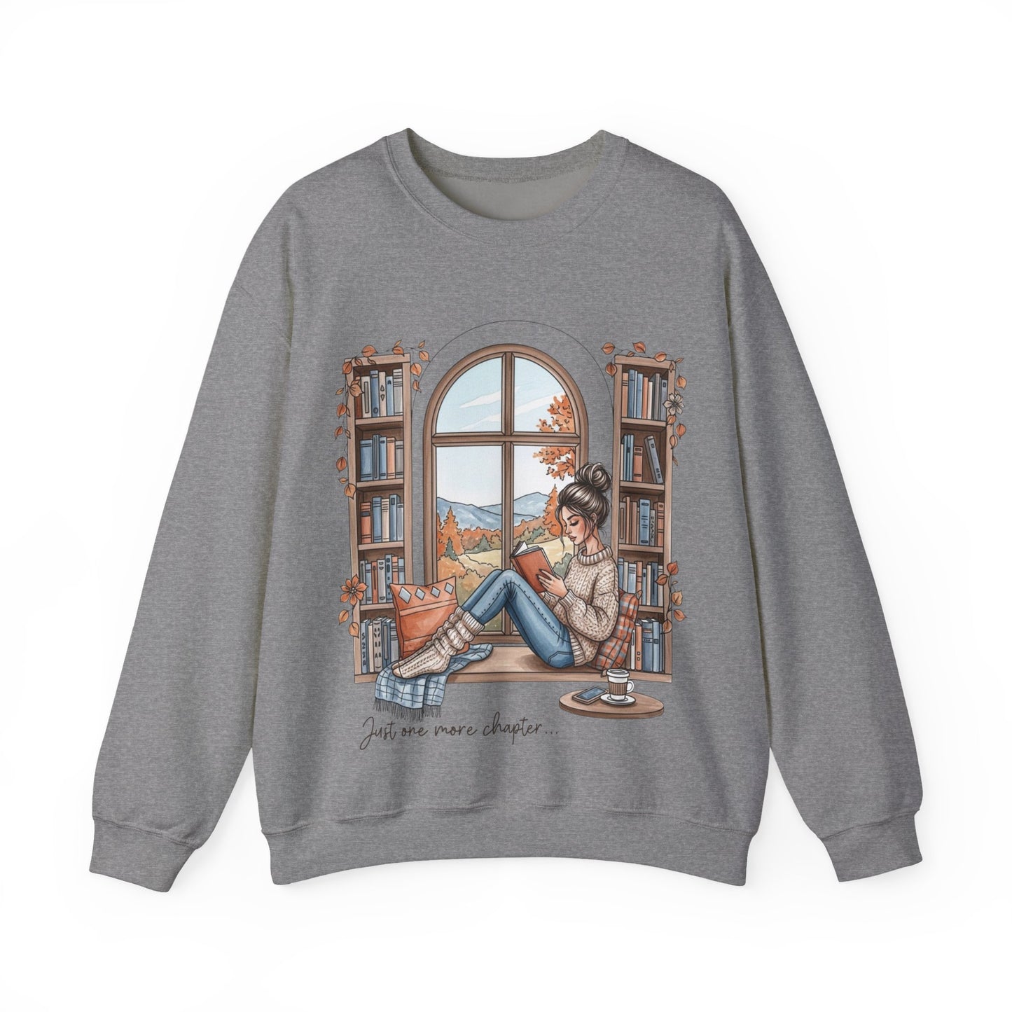 Cozy Book Nook Unisex Sweatshirt