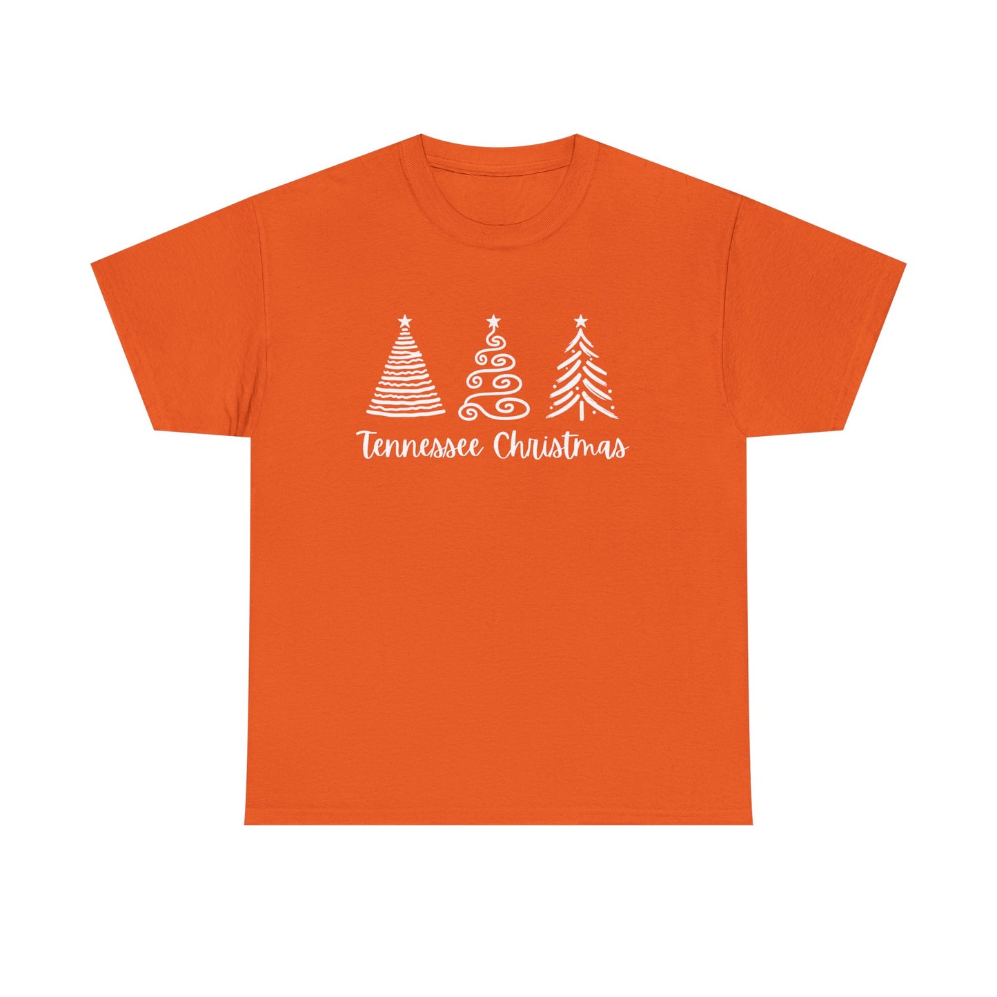 Tennessee Christmas T-Shirt | Gildan 5000 Unisex Tee | Holiday Vols Shirt