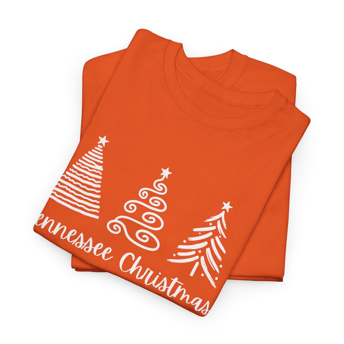 Tennessee Christmas T-Shirt | Gildan 5000 Unisex Tee | Holiday Vols Shirt