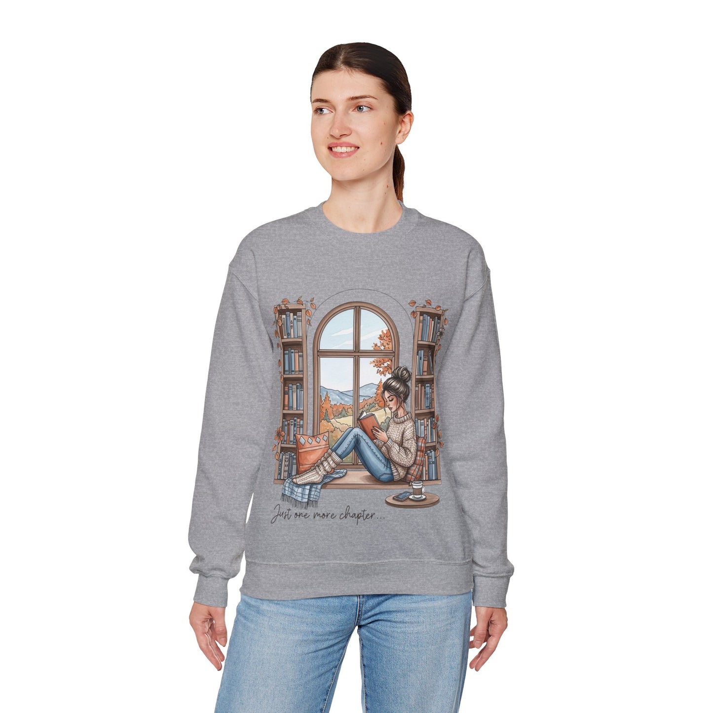 Cozy Book Nook Unisex Sweatshirt