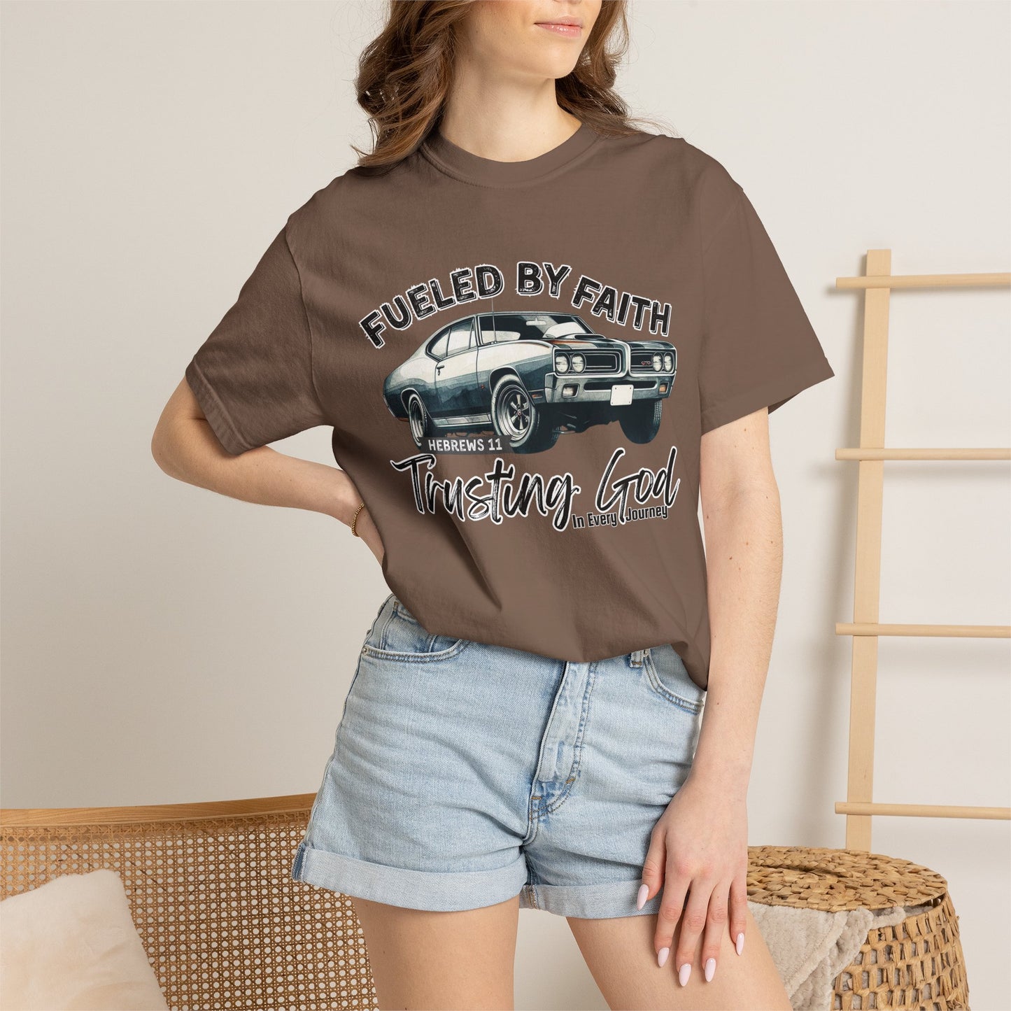Fueled by Faith GTO T-Shirt Trusting God | Hebrews 11 | Comfort Colors®