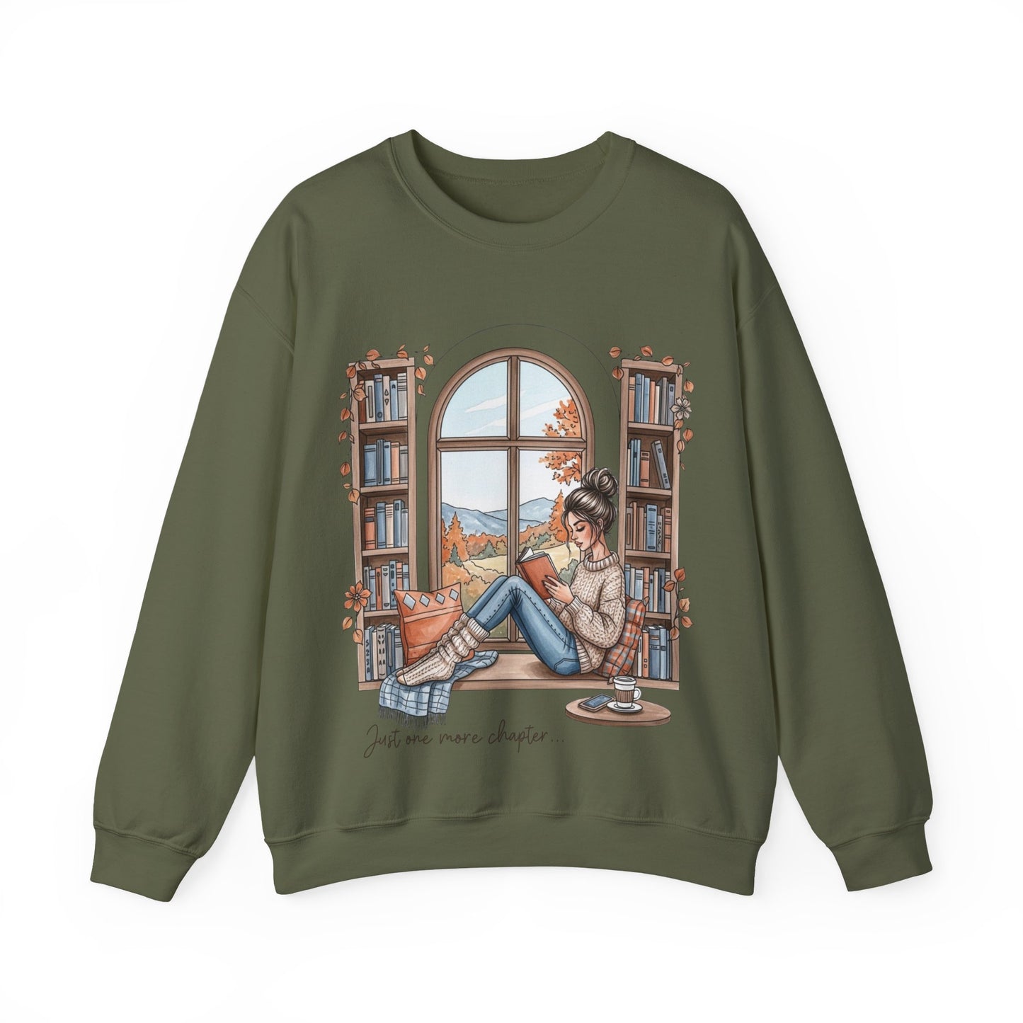 Cozy Book Nook Unisex Sweatshirt