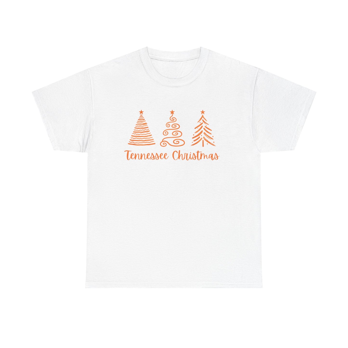 Tennessee Christmas T-Shirt | Gildan 5000 Unisex Tee | Holiday Vols Shirt
