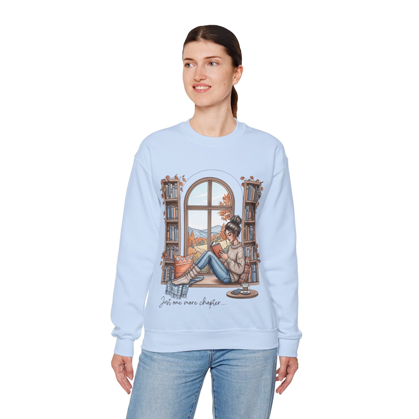Cozy Book Nook Unisex Sweatshirt