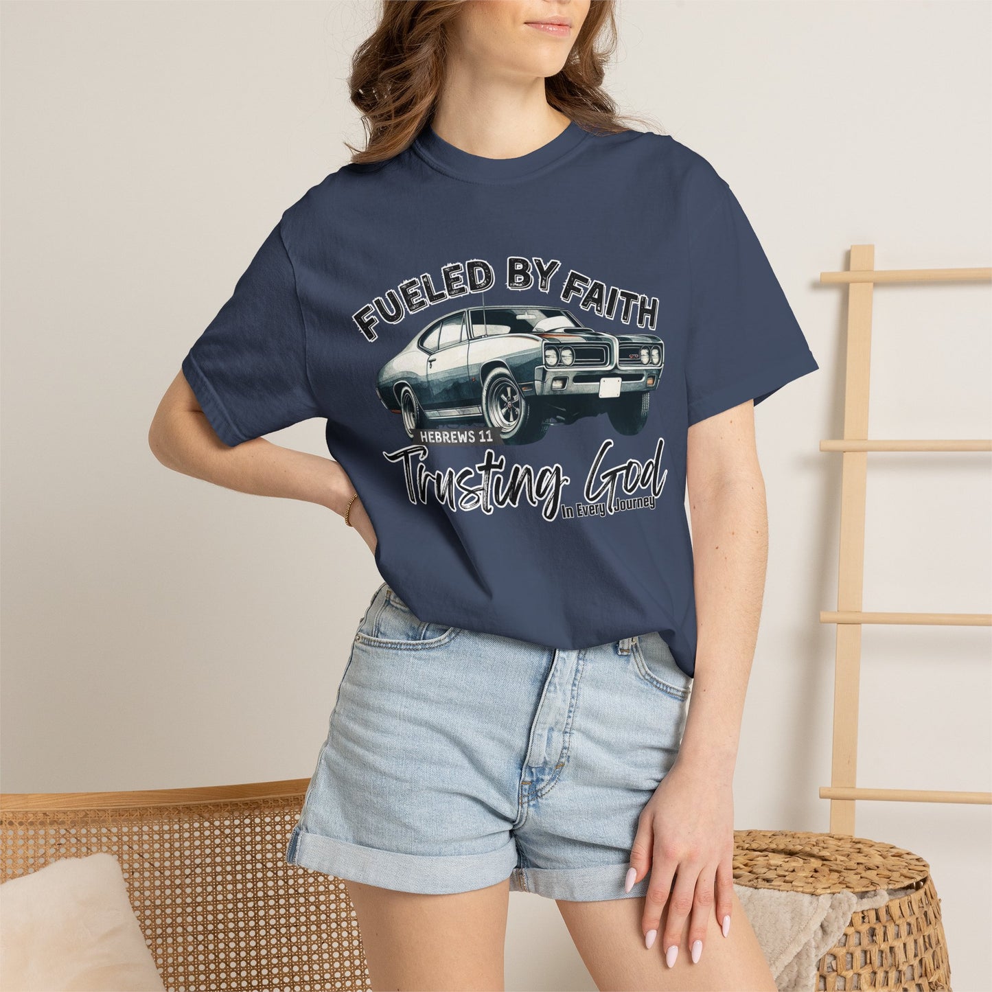 Fueled by Faith GTO T-Shirt Trusting God | Hebrews 11 | Comfort Colors®