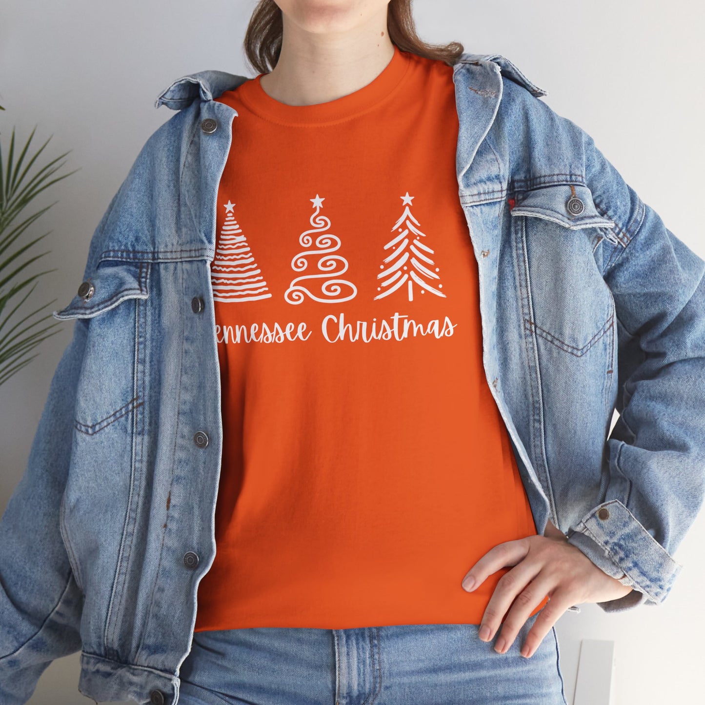 Tennessee Christmas T-Shirt | Gildan 5000 Unisex Tee | Holiday Vols Shirt