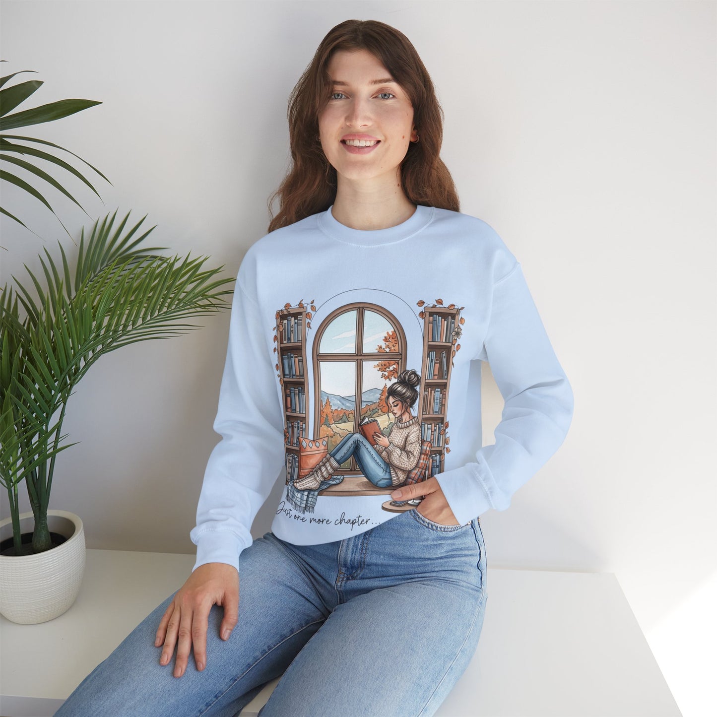 Cozy Book Nook Unisex Sweatshirt