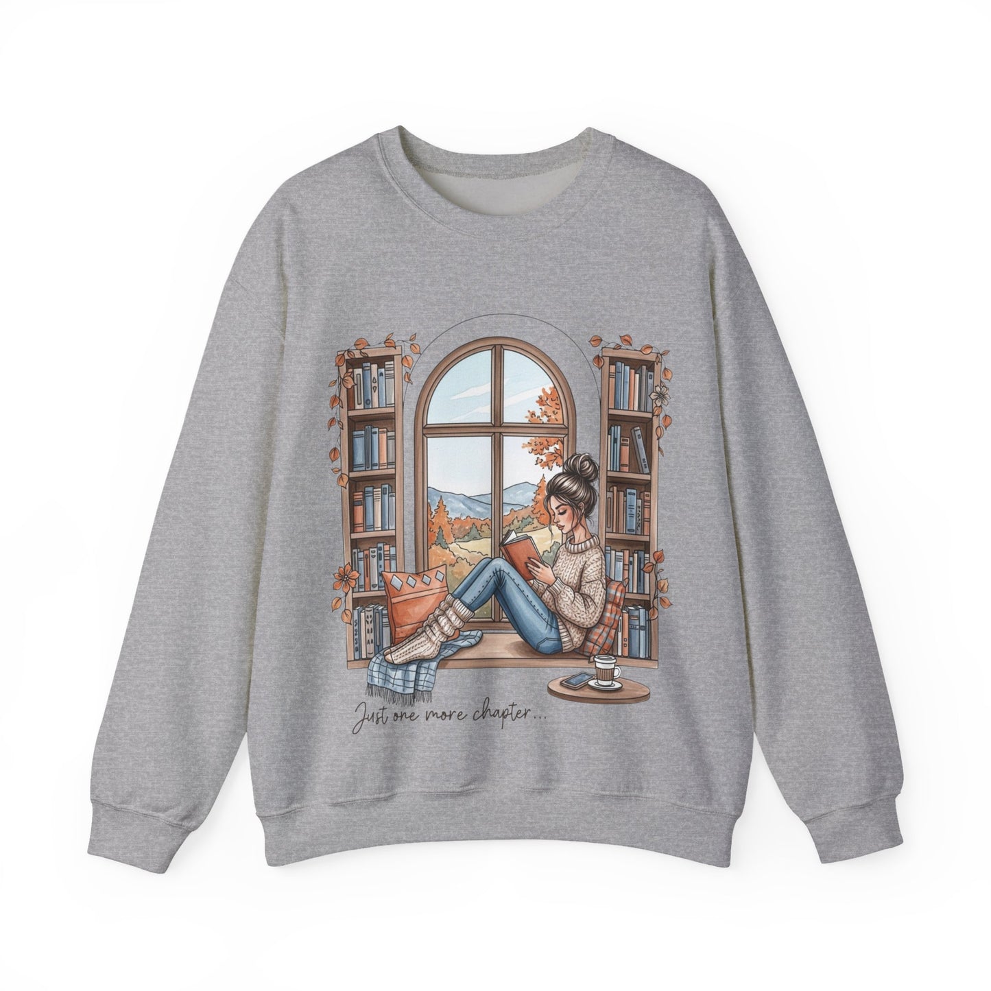 Cozy Book Nook Unisex Sweatshirt