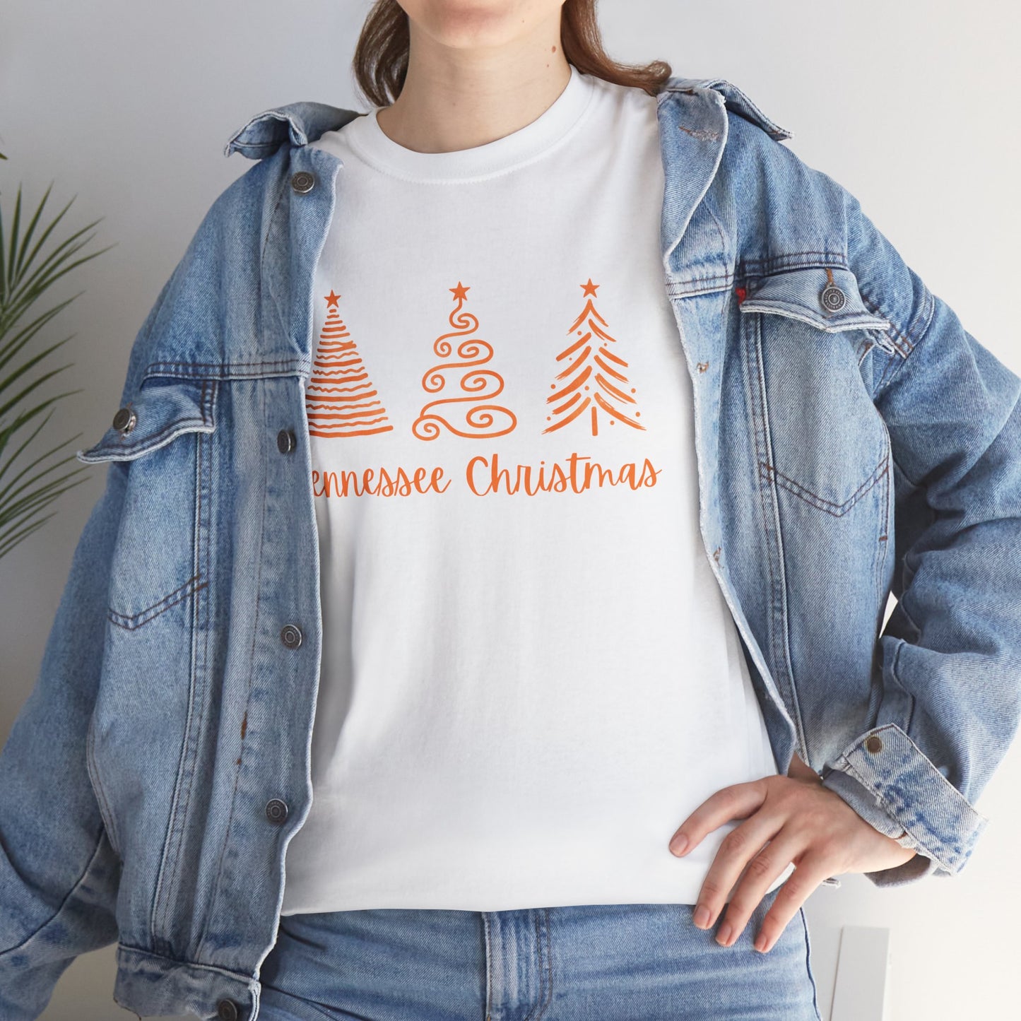 Tennessee Christmas T-Shirt | Gildan 5000 Unisex Tee | Holiday Vols Shirt