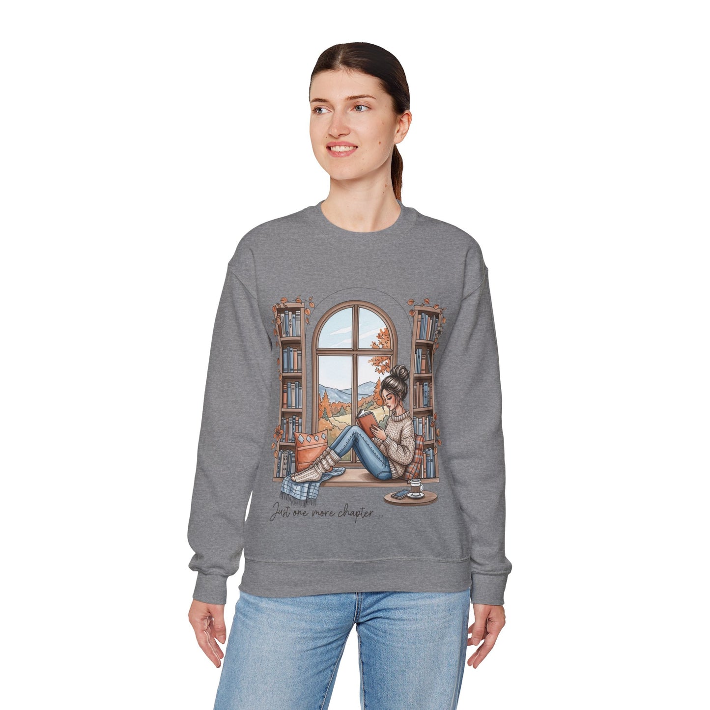 Cozy Book Nook Unisex Sweatshirt
