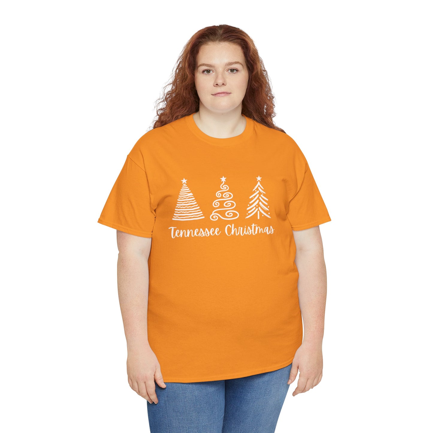 Tennessee Christmas T-Shirt | Gildan 5000 Unisex Tee | Holiday Vols Shirt