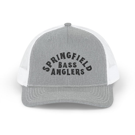 Springfield Bass Anglers Hat | Custom Trucker Hat for Fishermen | Springfield TN Fishing Club Cap | Bass Fishing Team Hat | Gift for Anglers