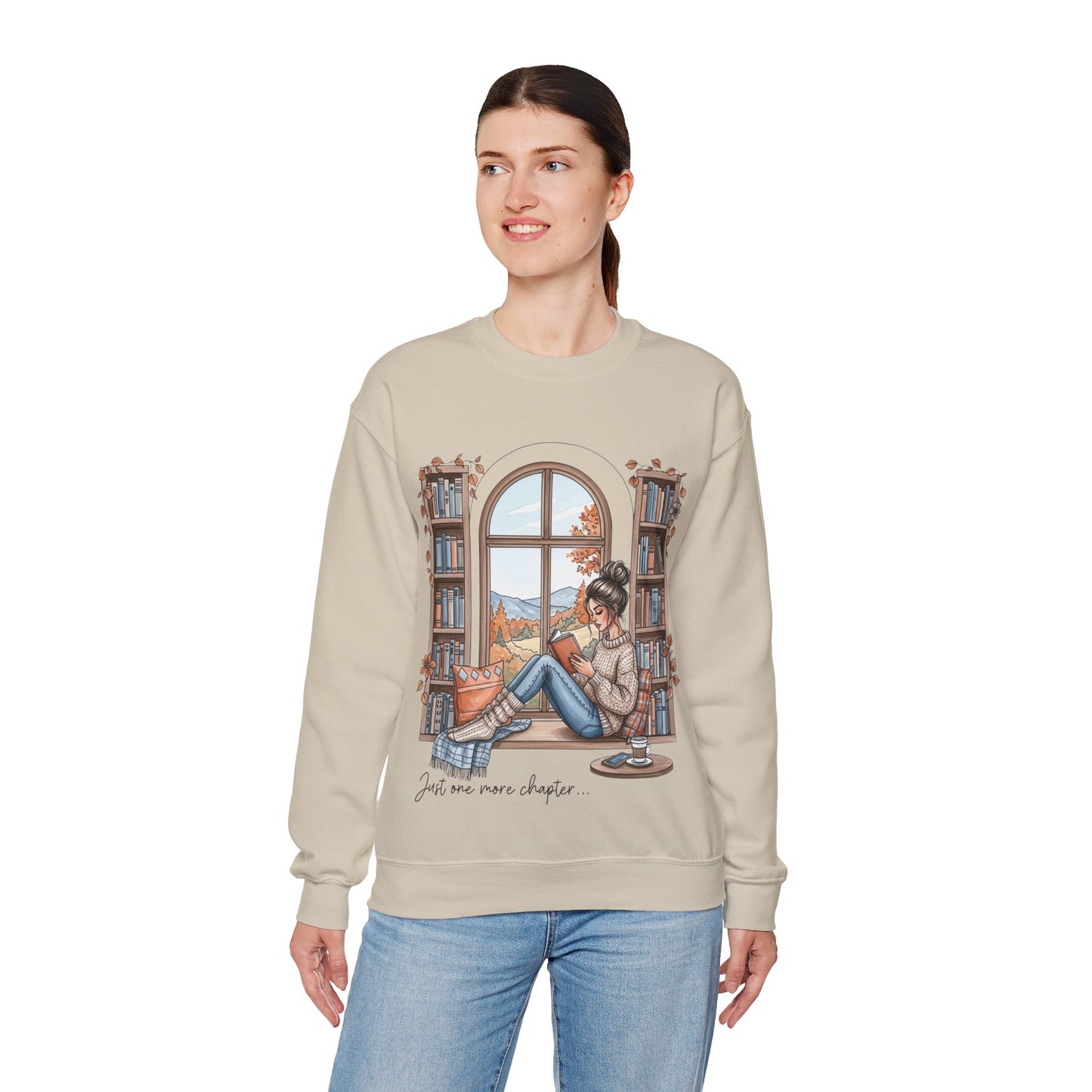Cozy Book Nook Unisex Sweatshirt