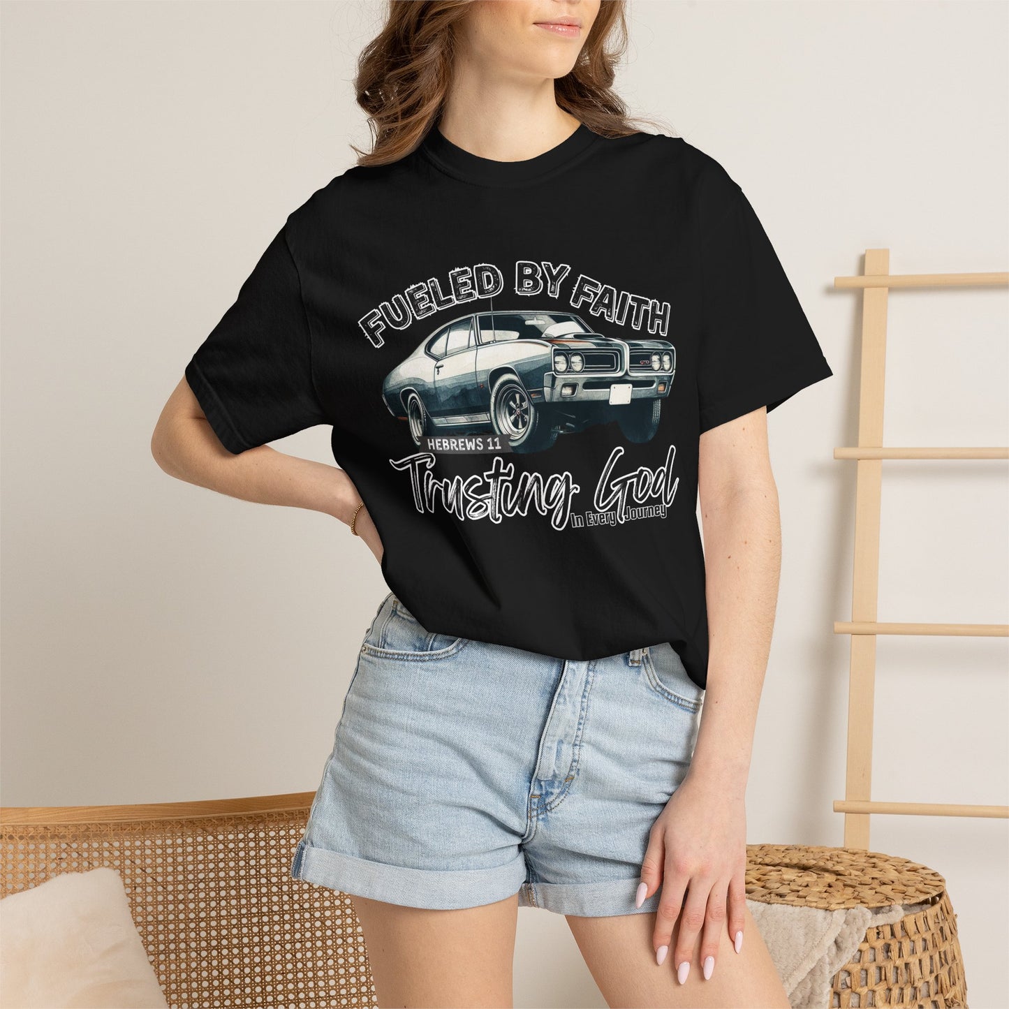 Fueled by Faith GTO T-Shirt Trusting God | Hebrews 11 | Comfort Colors®