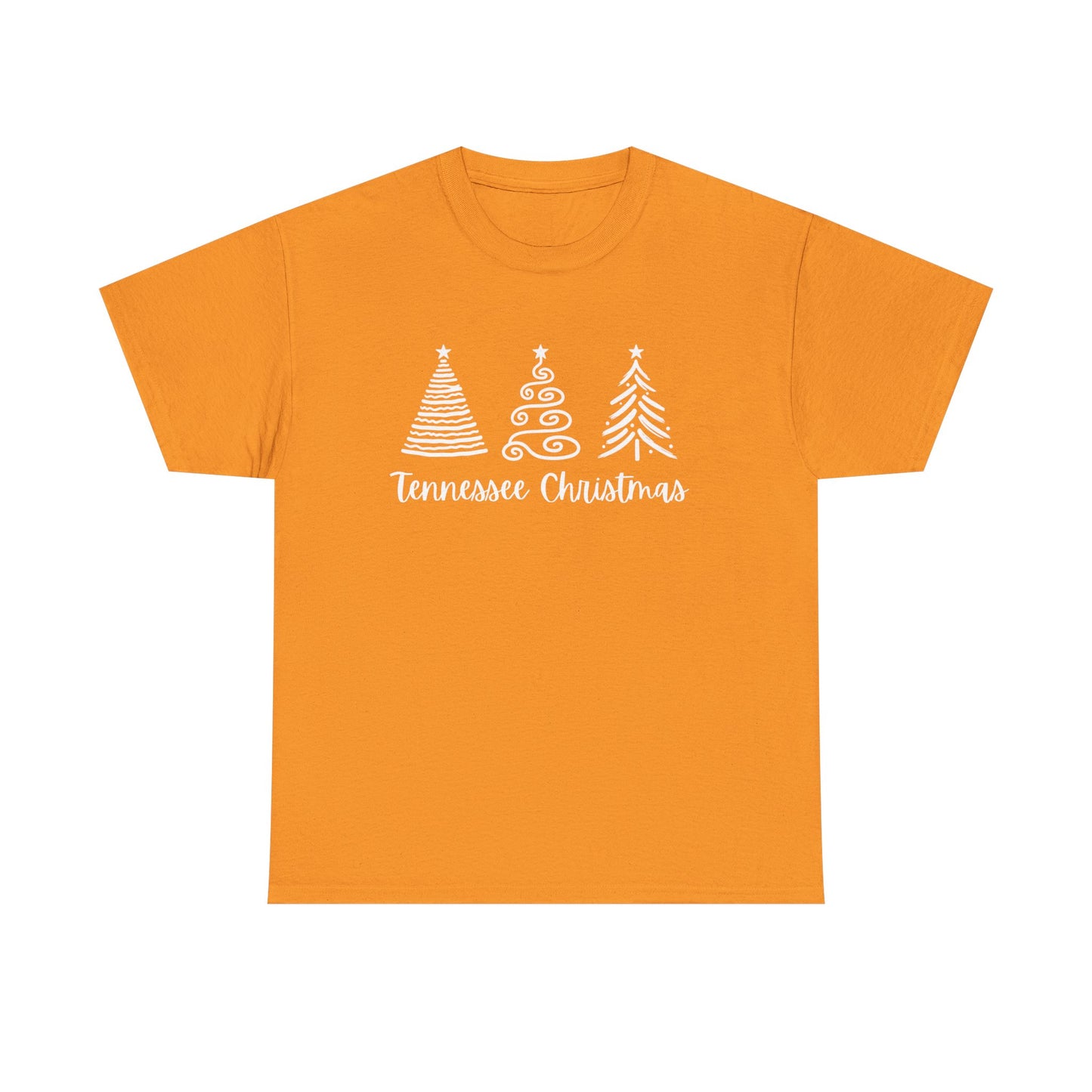 Tennessee Christmas T-Shirt | Gildan 5000 Unisex Tee | Holiday Vols Shirt