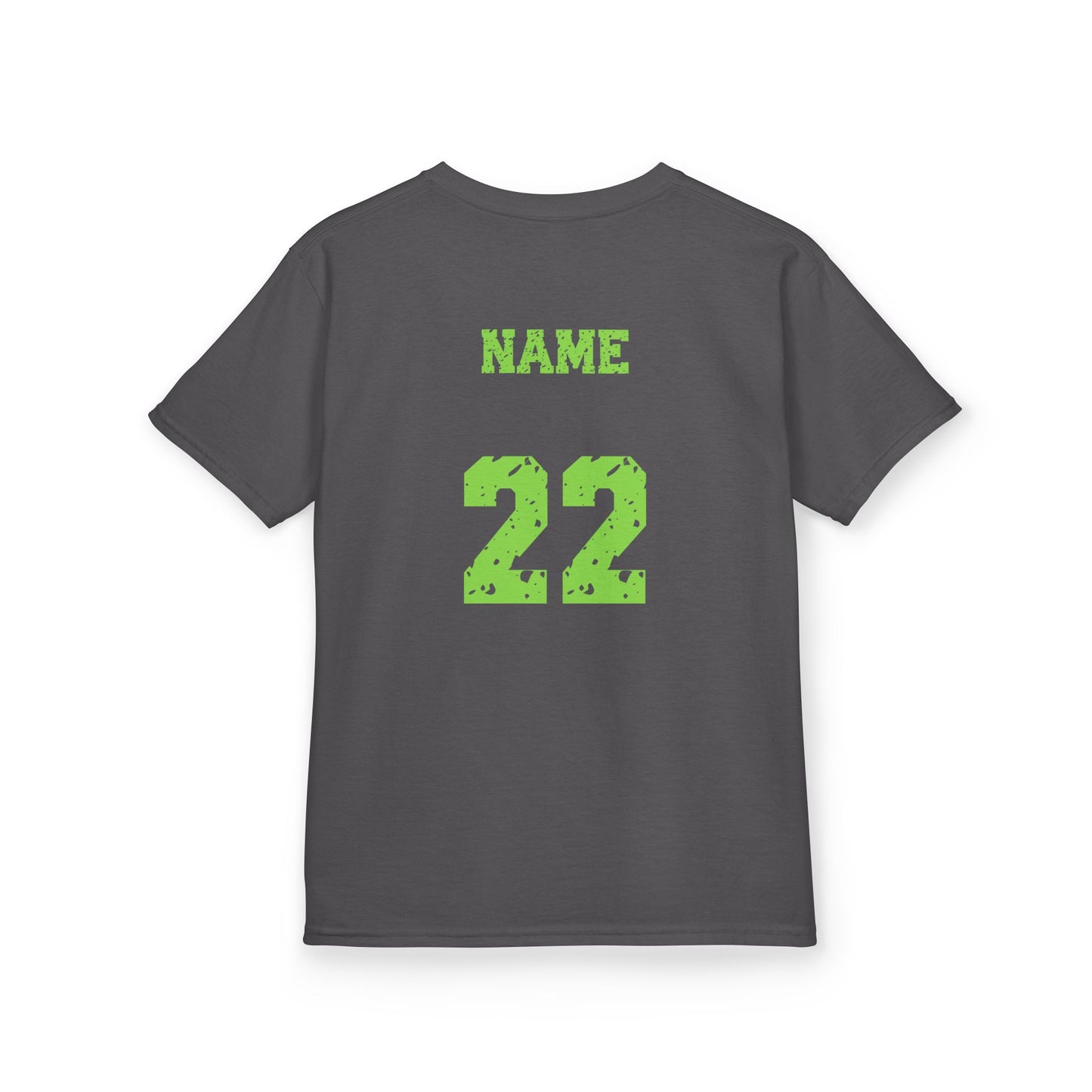 Personalized Girls Softball Shirt – This Girl Runs on Jesus & Softball | Custom Name & Number Youth Christian Tee