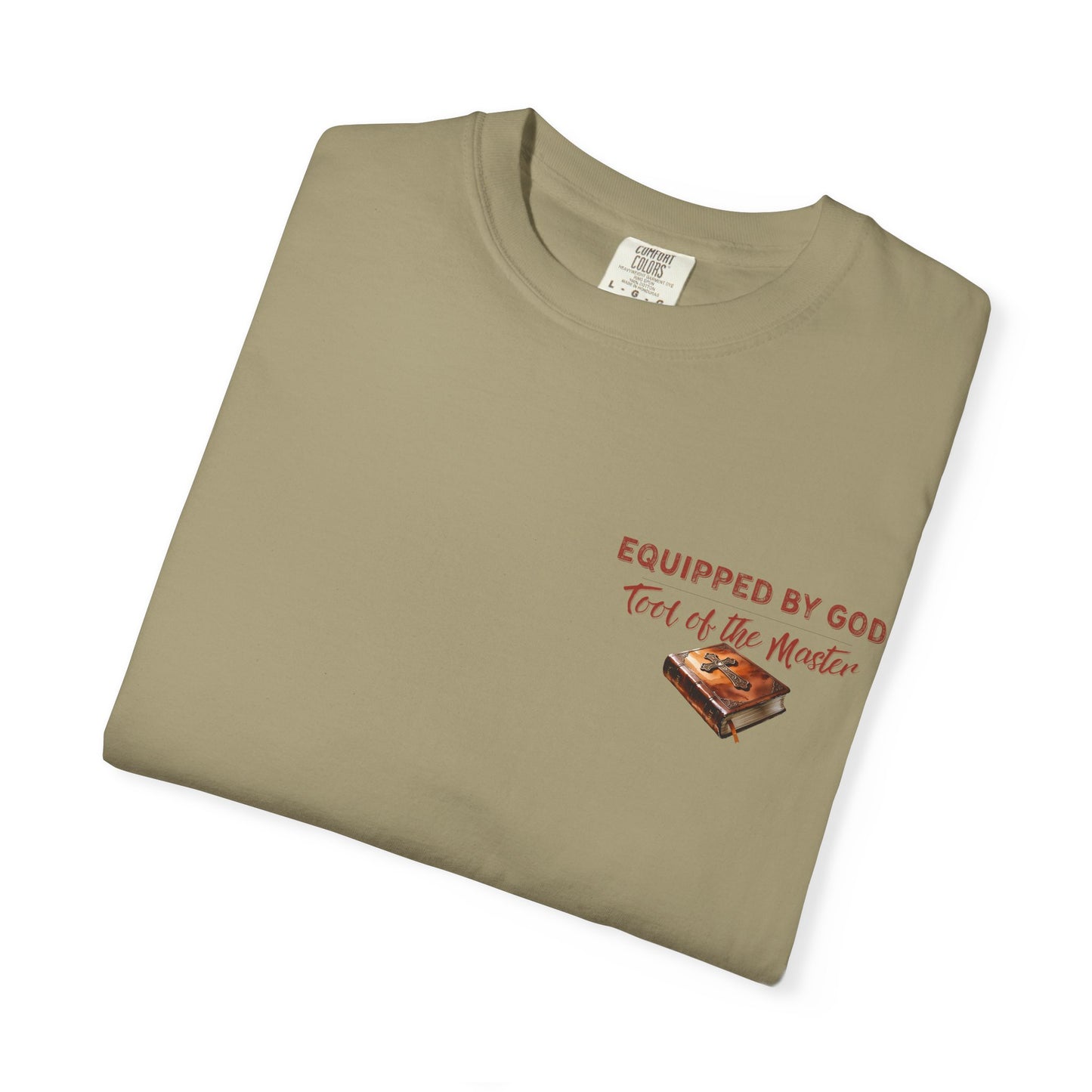 Comfort Colors Christian T-Shirt – “Different Tools, One Purpose” Bible Verse Tee (1 Corinthians 12:5)