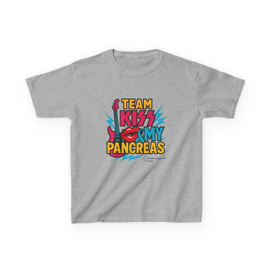 Team Kiss My Pancreas Youth Team Shirt - Breakthrough T1D Walk