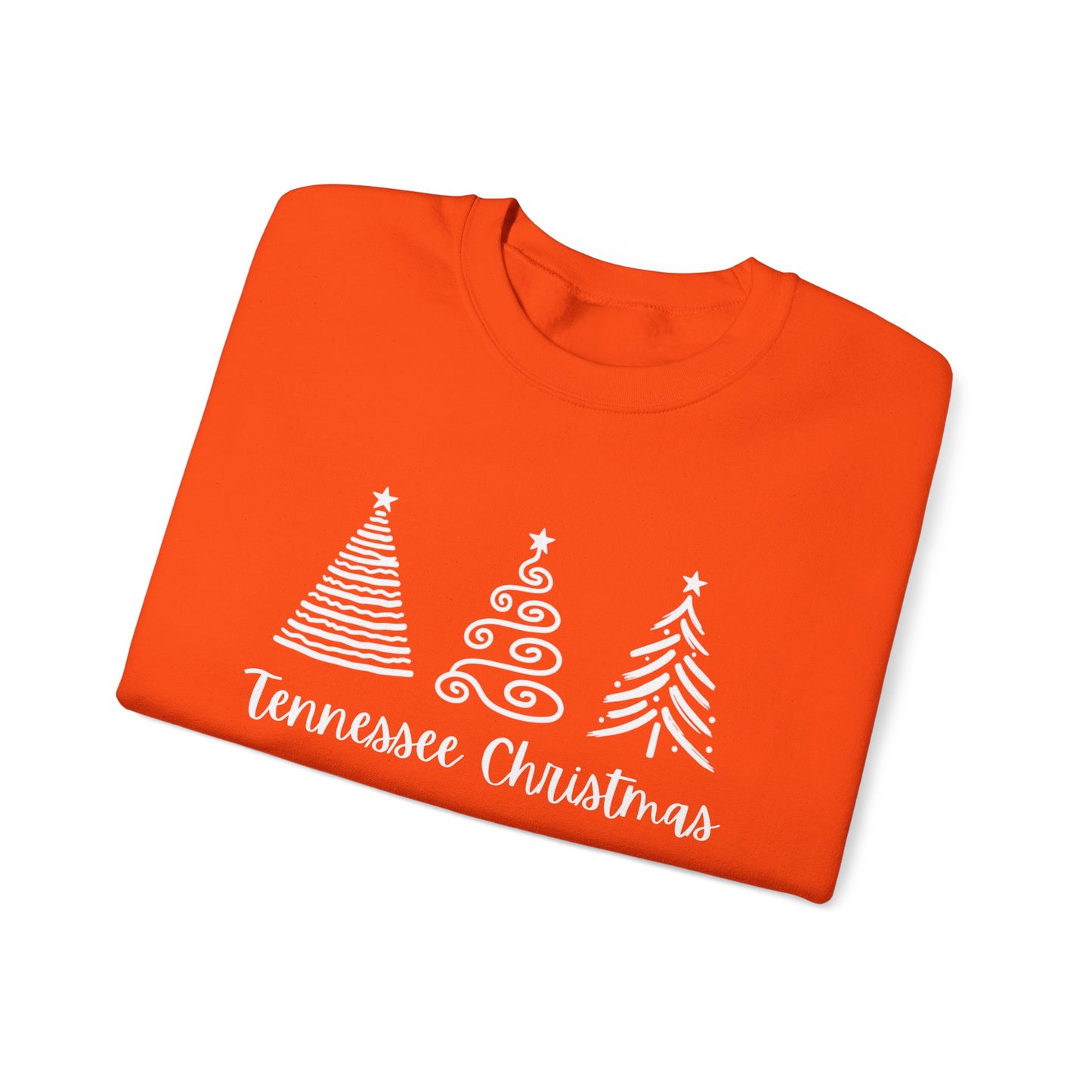 Tennessee Christmas Sweatshirt | Cozy Holiday Gildan 18000 Pullover