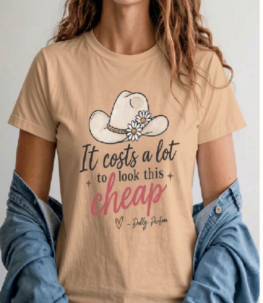 It Costs a Lot to Look This Cheap T-Shirt | Southern Sass Tee