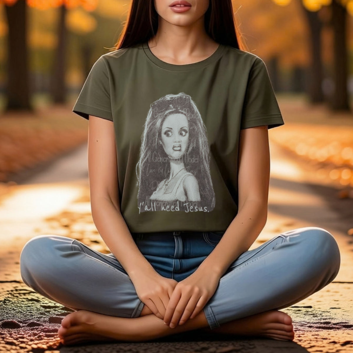 Y'all Need Jesus T-Shirt | Funny Faith Graphic Tee